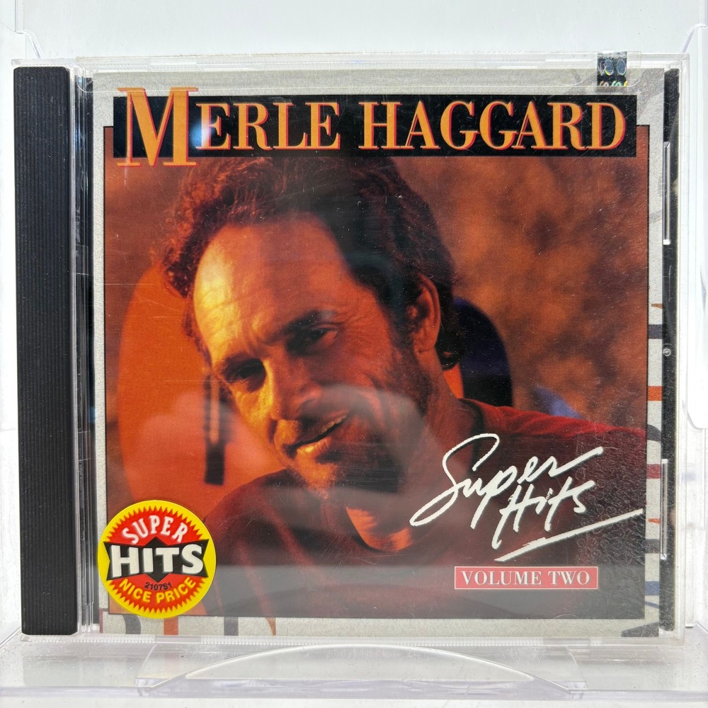Merle Haggard Super Hits Volume Two CD 1994 Epic Records EK 66772 Outlaw Country